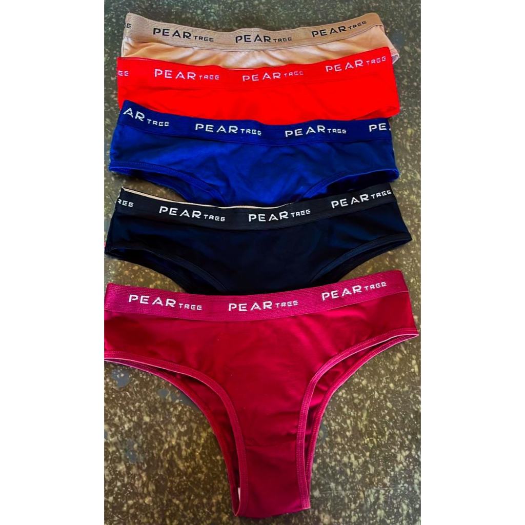 Kit 10 Calcinhas Tanga Algodão Cós Alto Conforto