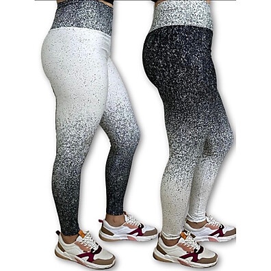 Legging Fitness Degradê: Cores & Conforto!