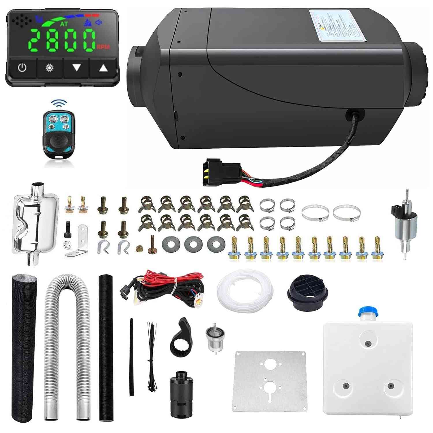 Aquecedor de Ar Diesel Inteligente 12V 8KW: Conforto e Segurança para Seu Veículo