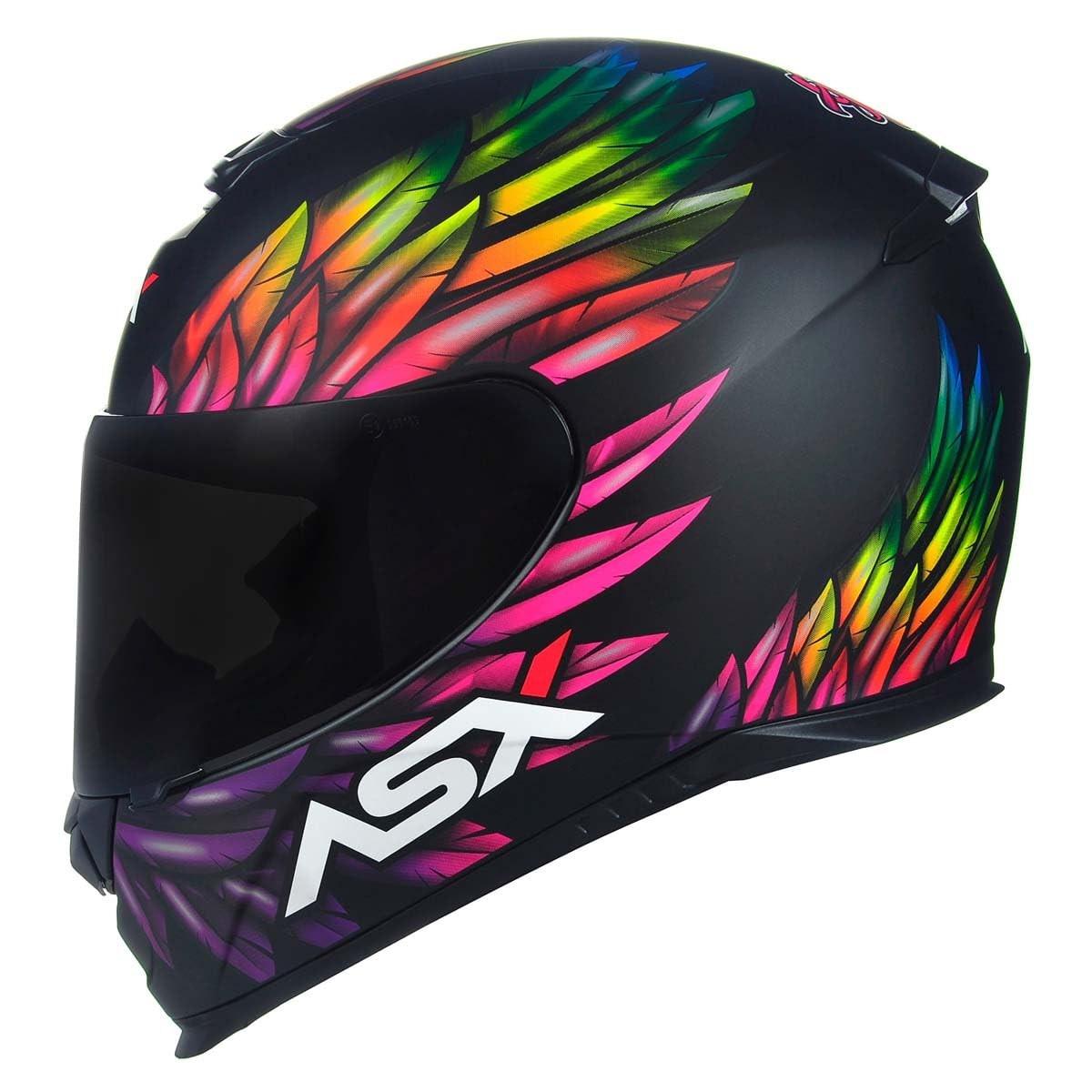 Capacete Feminino ASX Eagle Vibes: Estilo, Segurança e Conforto para Motociclistas