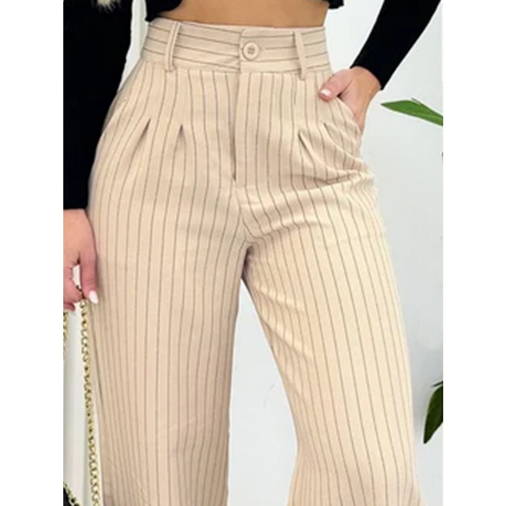 Calça Pantalona Feminina Cintura Alta: Elegância e Conforto