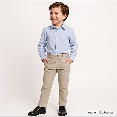 Conjunto Social Infantil: Elegância e Conforto!