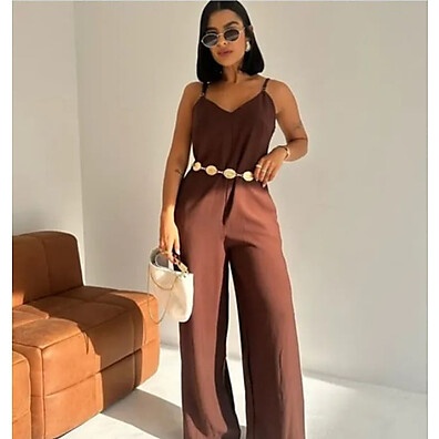 Macacão Pantalona: Elegância e Conforto!