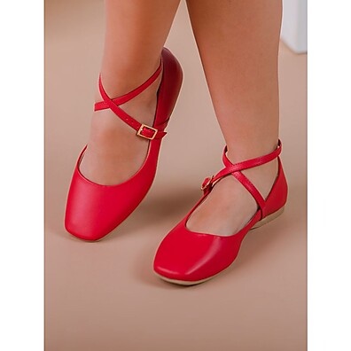Sapatilha Bailarina Bico Quadrado: Elegância e Conforto