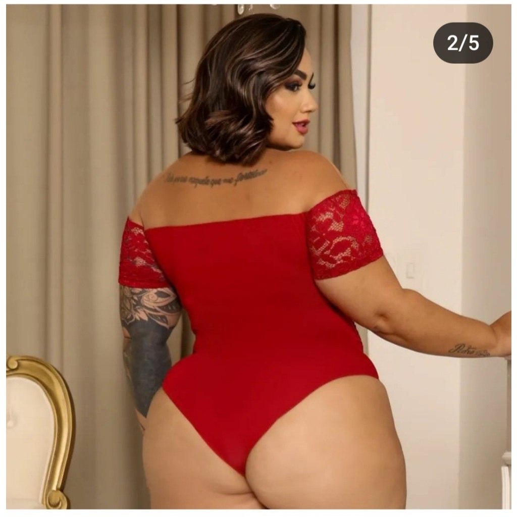 Body Plus Size Renda: Elegância e Conforto!