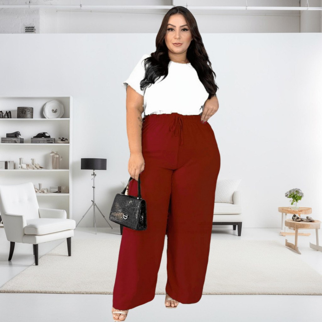 Pantalona Duna Plus Size: Elegância e Conforto!