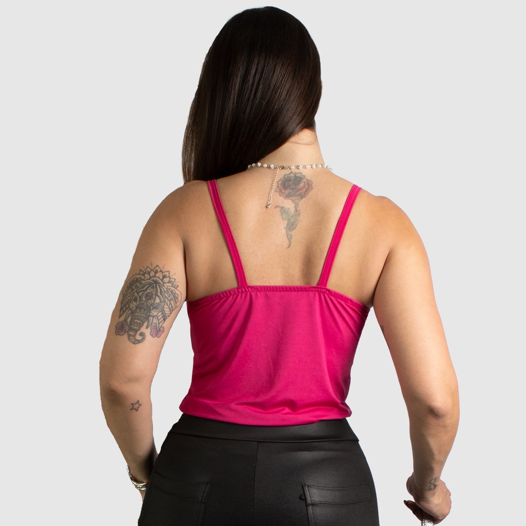 Blusa Regatinha com Bojo Suplex: Elegância e Conforto