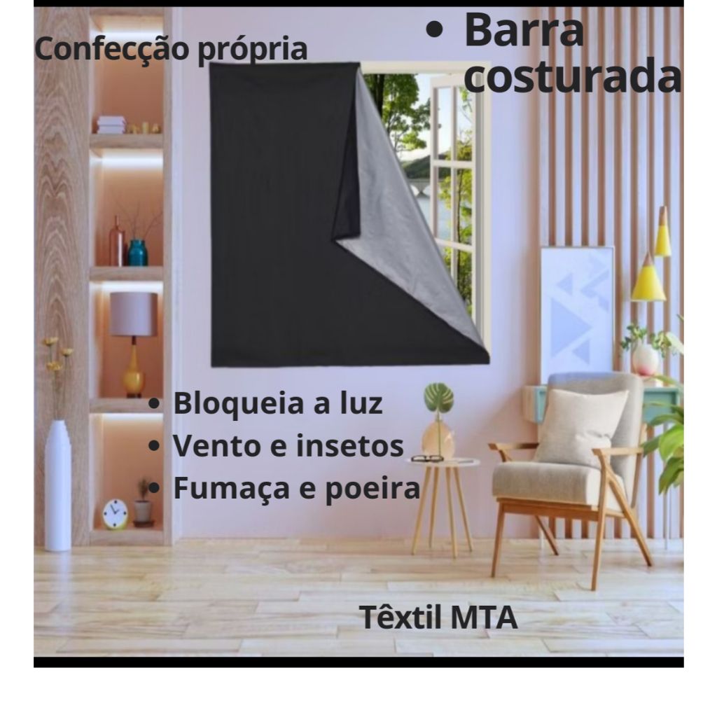 Cortina Blackout: Escuridão Total e Conforto!