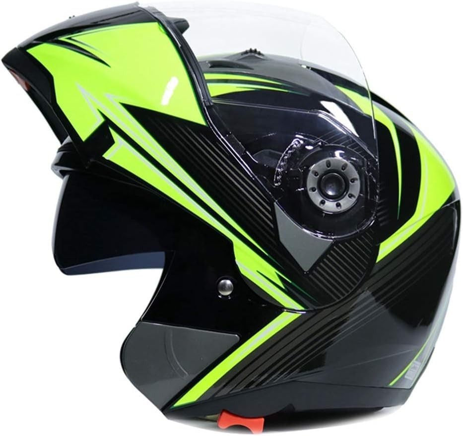 Capacete Modular Leve Flip-Up CC07: Segurança e Conforto para Sua Aventura