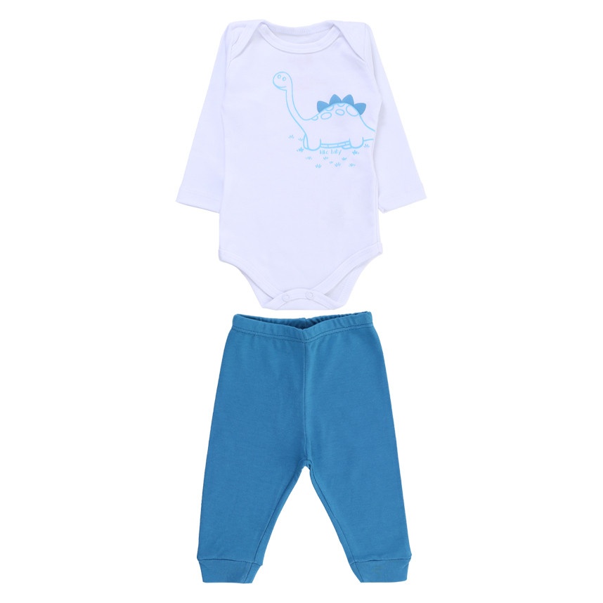 Conjunto Bebê Dino Kiko Baby: Conforto e Estilo!