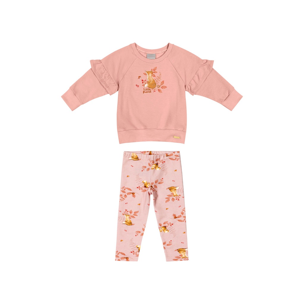 Conjunto Bebê Menina Colorittá: Conforto e Estilo!