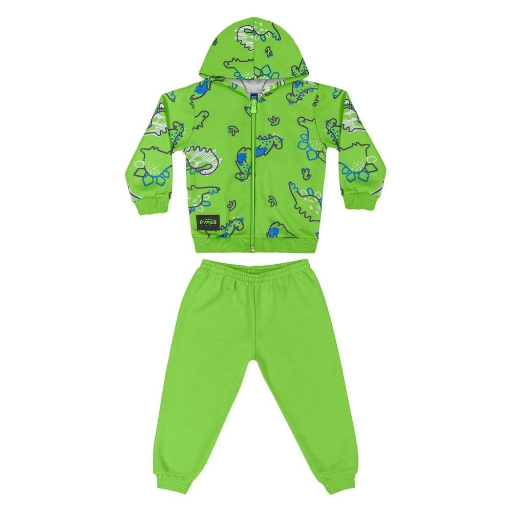 Conjunto Bebê Menino: Jaqueta e Calça Bee Loop