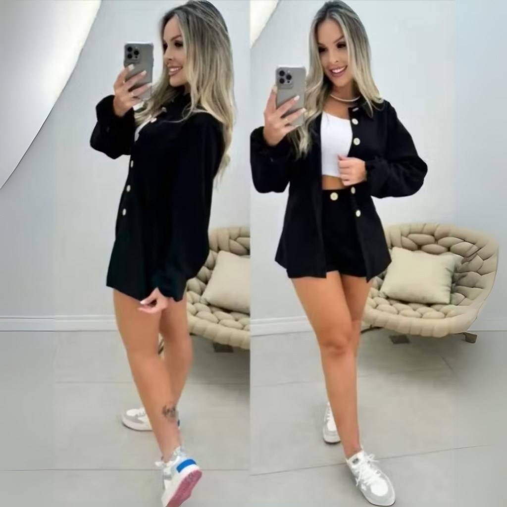 conjunto-camisa-e-short-elegancia-e-conforto