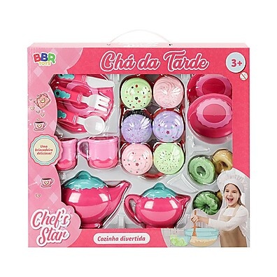 Conjunto Chá da Tarde BBR Toys – Diversão Garantida!