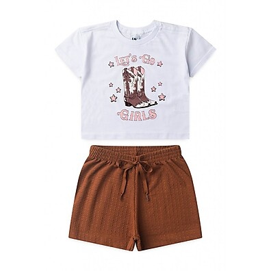 Conjunto Cowgirl Infantil: Estilo e Conforto!