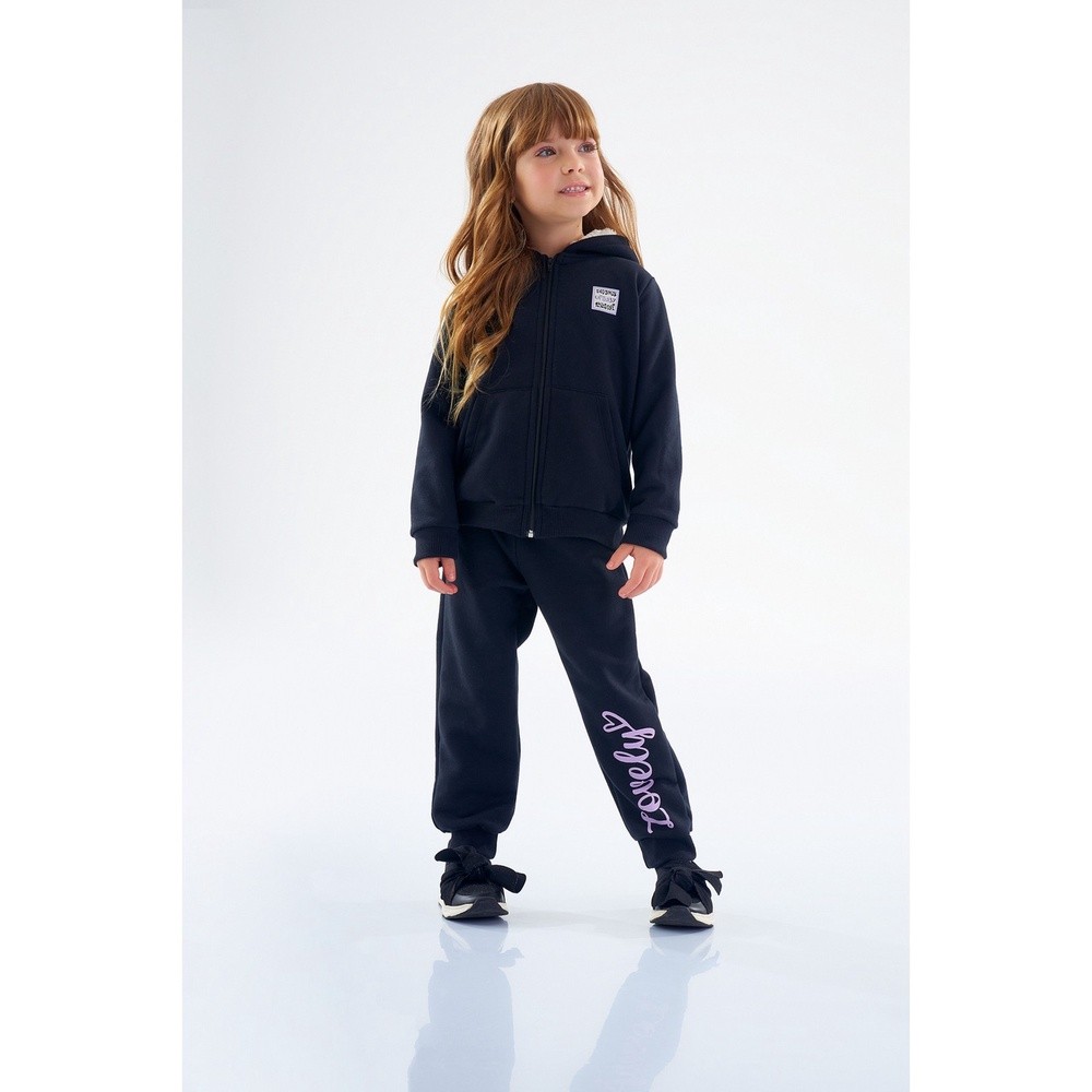 Conjunto de Inverno para Menina Up Baby: Jaqueta e Calça Quentinha