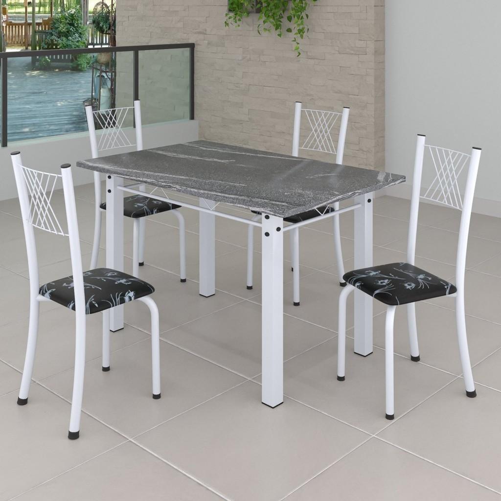 Conjunto de Jantar Granito Topázio: Elegância e Conforto