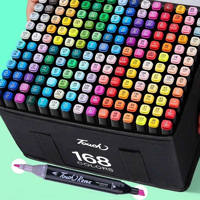 conjunto-de-marcadores-de-duas-pontas-coloridos-crie-obras-de-arte-com-facilidade