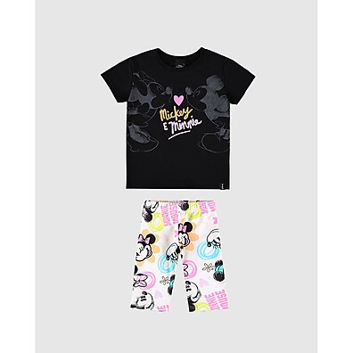 Conjunto Disney Malwee Kids: Mickey e Minnie para Meninas!