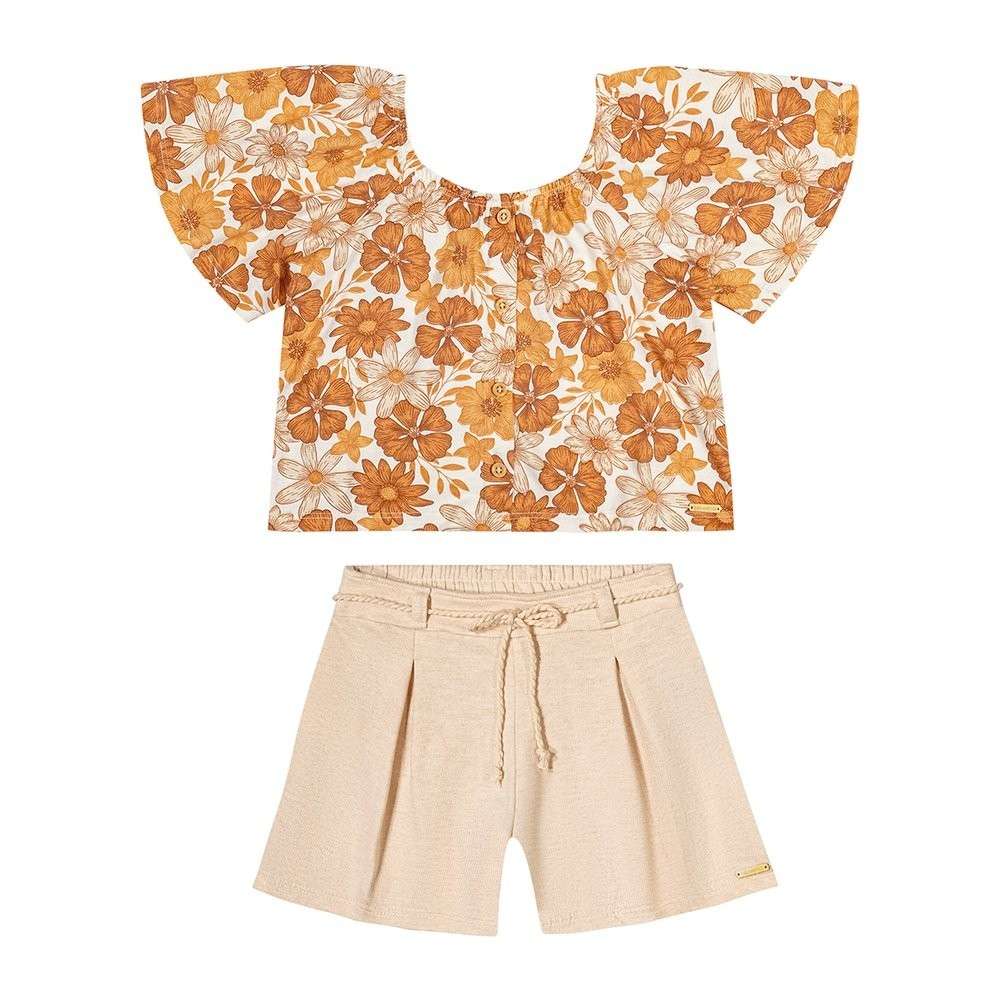 Conjunto Floral Moletom: Conforto e Estilo!