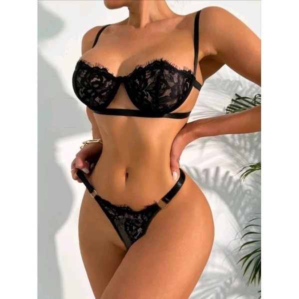 Conjunto Gringa: Luxo e Sensualidade Sem Bojo