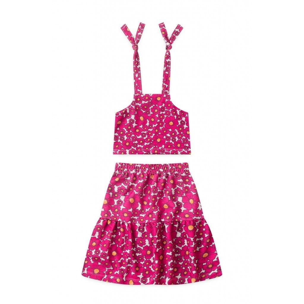 Conjunto Infantil Flores: Estilo e Conforto!
