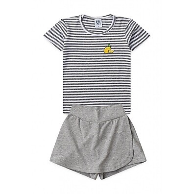 Conjunto Infantil Limonada: Estilo e Conforto!