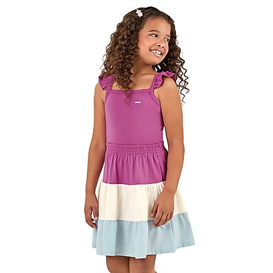 Conjunto Infantil Menina Colorido Elian Rosa – Charme e Conforto
