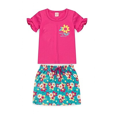 Conjunto Infantil Rosa: Estilo e Conforto!
