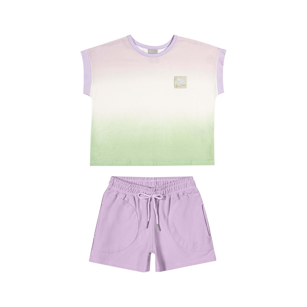 Conjunto Infantil Roxo: Conforto e Estilo!