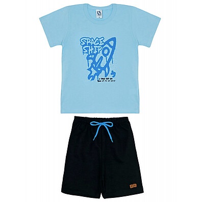 Conjunto Infantil Space Ship: Conforto e Estilo!