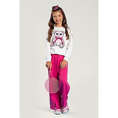 Conjunto Infantil Ursinho: Conforto e Estilo!
