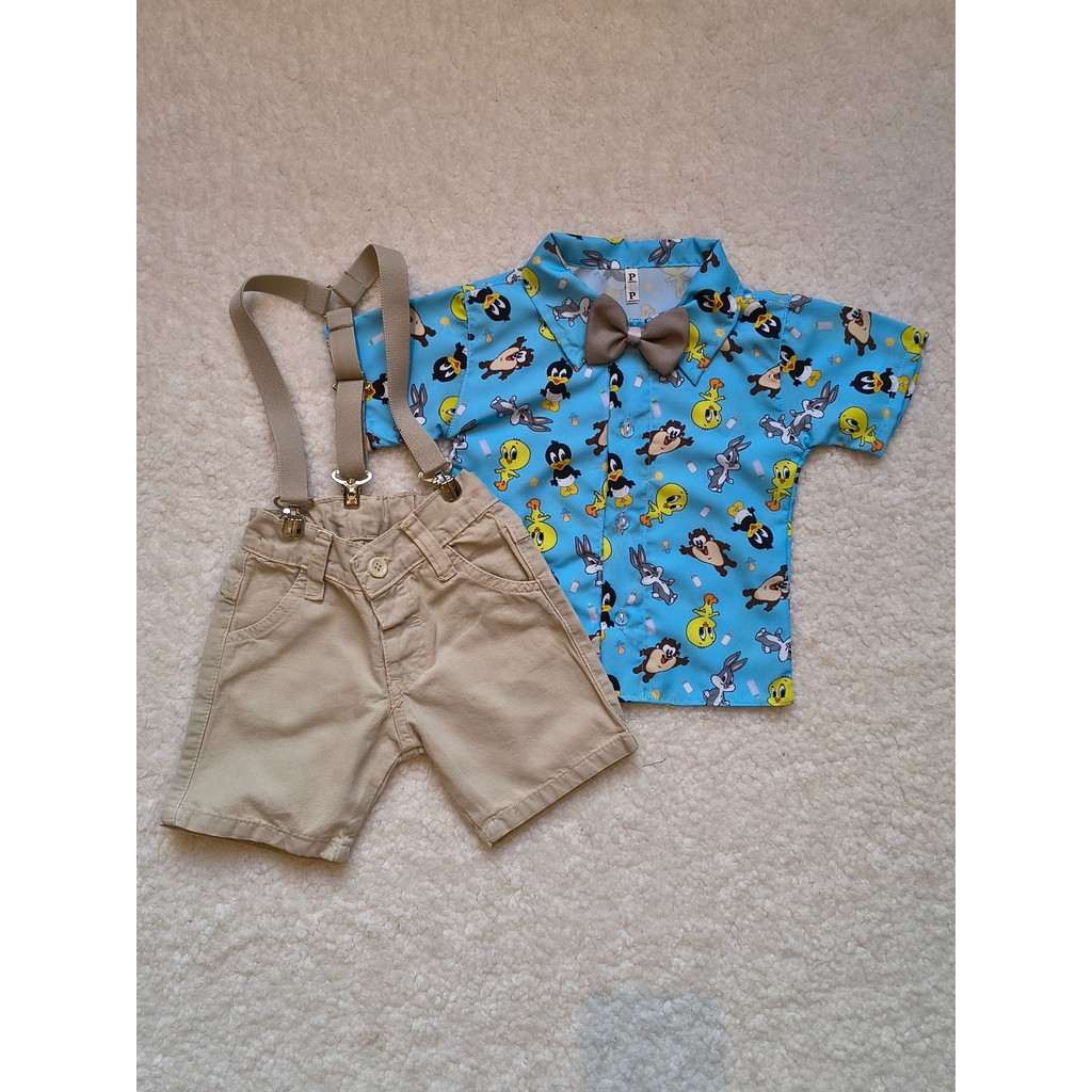 Conjunto Looney Tunes para Festa Infantil Menino