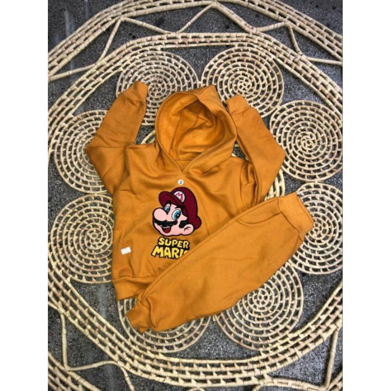 Conjunto Moletom Infantil com Capuz e Bolso – Conforto e Estilo