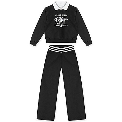 Conjunto Moletom Infantil Menina Marisol – Estilo e Conforto
