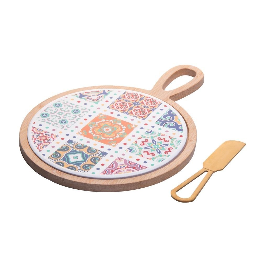 Conjunto Queijo Bambu Wolff: Elegância à Sua Mesa