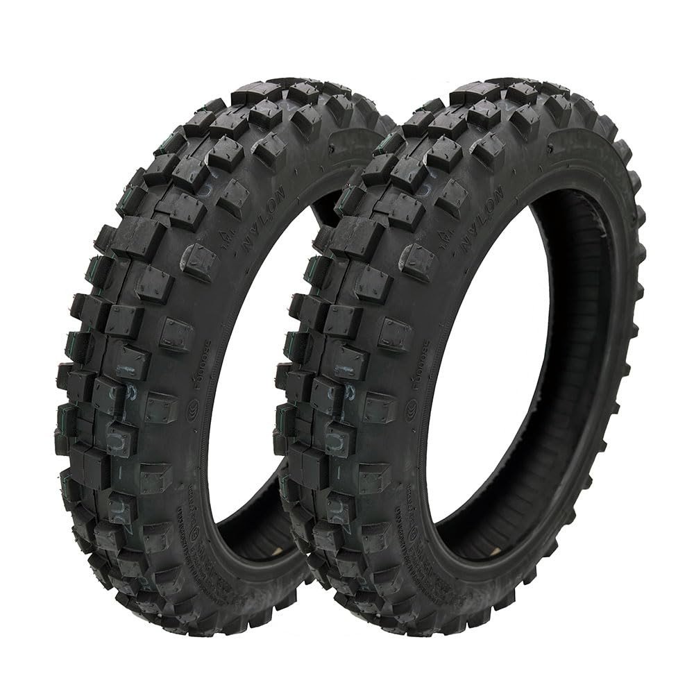 Conjunto 2 Mini Pneus 2.50/10 MMG: Aderência e Performance Off-Road para sua Motocicleta