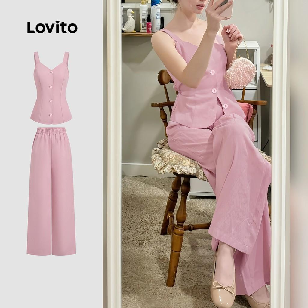 Conjunto Rosa Lovito: Elegância Casual