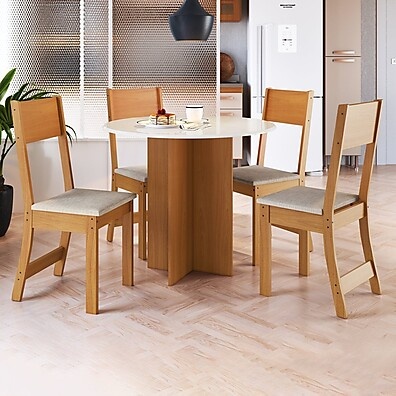 Conjunto Sala de Jantar Malta – Elegância e Praticidade para sua Casa