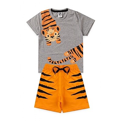 Conjunto Tigrinho Infantil: Estilo e Conforto!