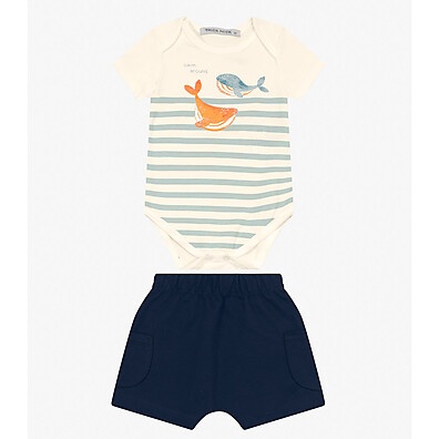 Conjunto Trick Nick: Conforto e Estilo para Bebês