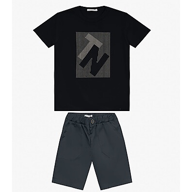 Conjunto Trick Nick Preto: Estilo e Conforto!