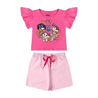 Conjunto Turma da Mônica: Encanto de Princesa!