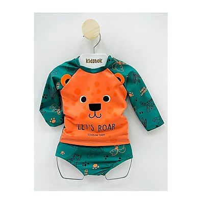 Conjunto UV Menino Tigre Kamylus: Praia Segura!