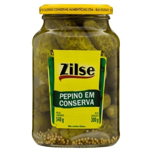 Pepino em Conserva Zilse 540g