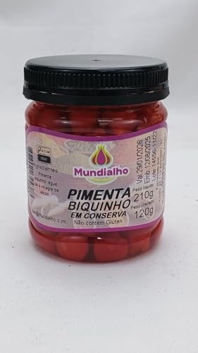 Pimenta Biquinho Conserva Mundialho 120g