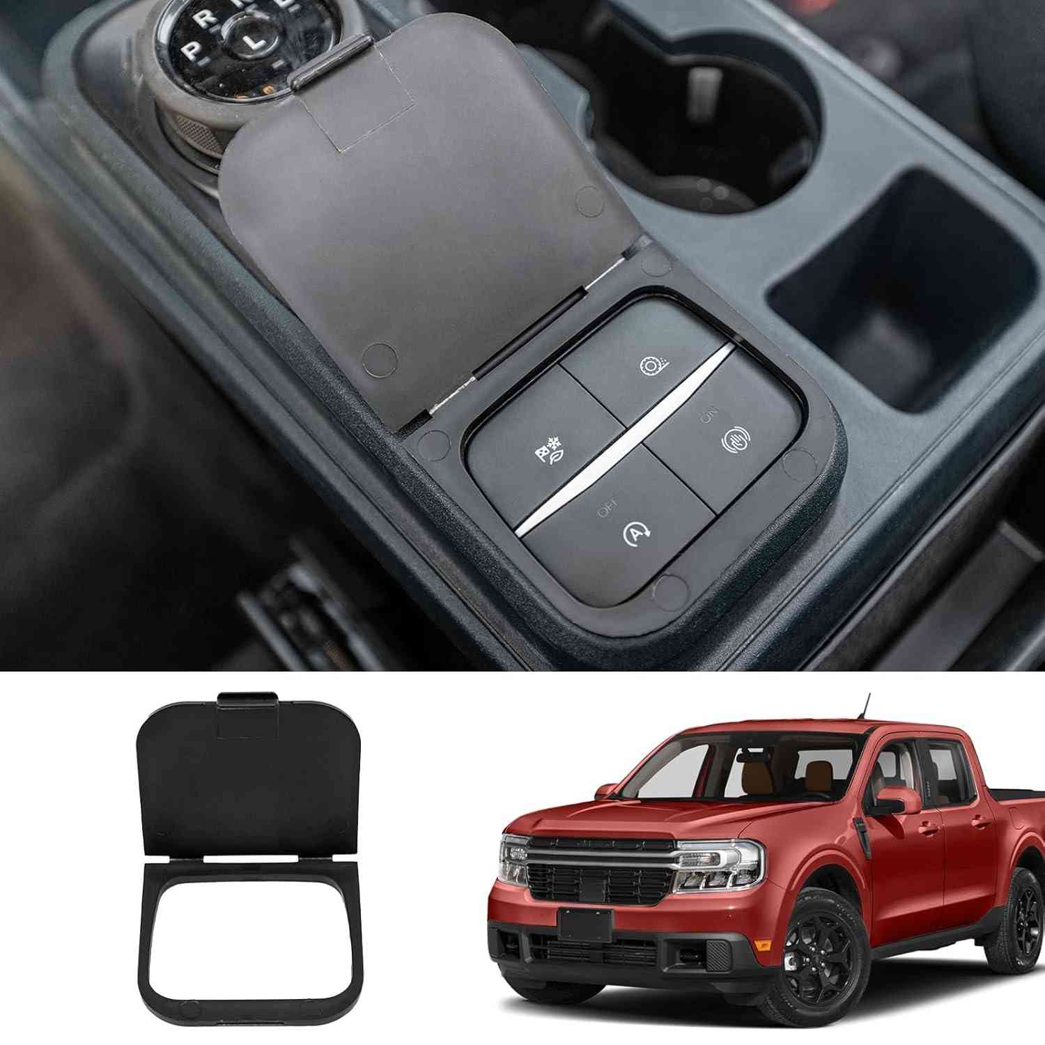 Capa Botão Console Central Ford Maverick 2022-2025: Estilo e Proteção Premium