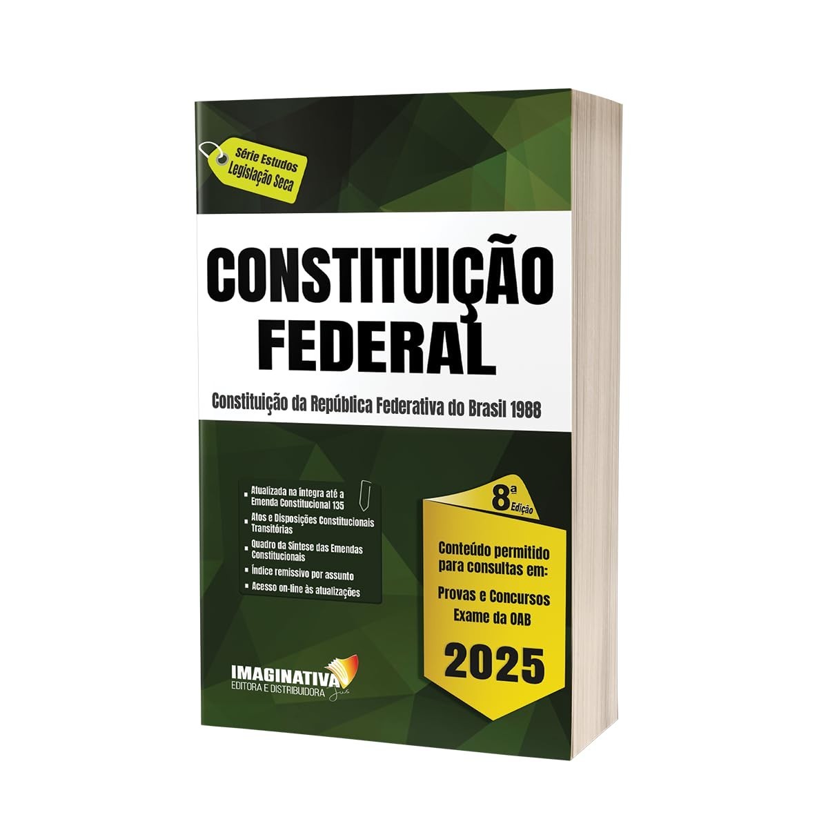 Constituição Federal 2025 - Edição Pocket Atualizada até EC 135