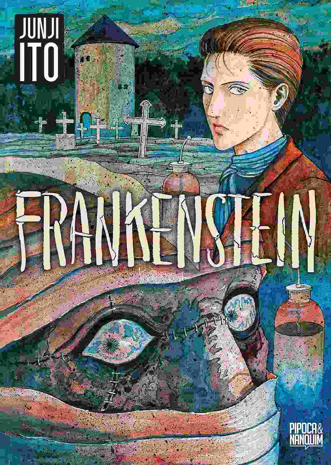 Frankenstein de Junji Ito: Mangá de Horror Premiado e Contos Macabros