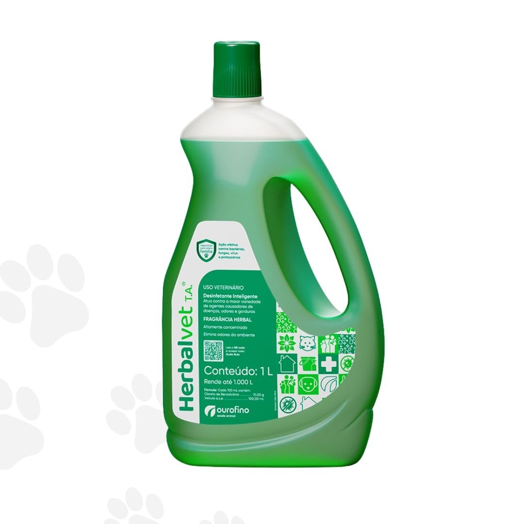 Desinfetante Bactericida Herbalvet T.A - Potente Ação contra Bactérias e Germes